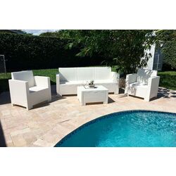 Комплект садовой мебели Bica Nebraska 3 (White) Thumb