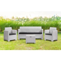 Set mobilier de gradina Bica Nebraska 3 (White)