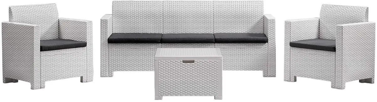 Комплект садовой мебели Bica Nebraska 3 (White)