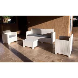 Комплект садовой мебели Bica Nebraska 3 (White) Thumb