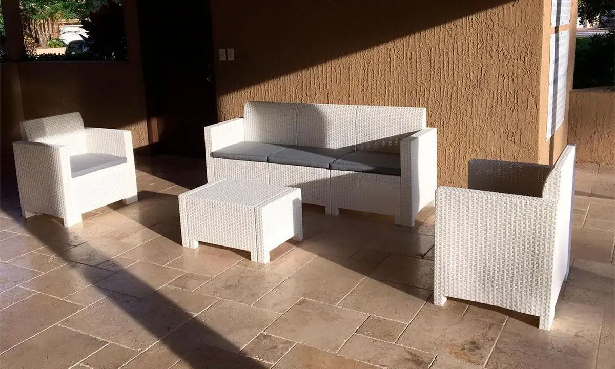 Комплект садовой мебели Bica Nebraska 3 (White)