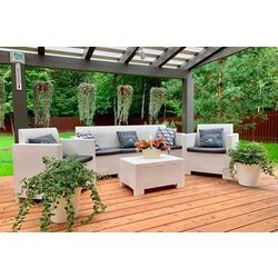 Комплект садовой мебели Bica Nebraska 3 (White) Thumb