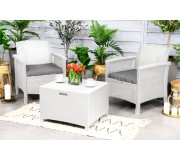 Set mobilier de gradina Bica Venezia Terrace (White)