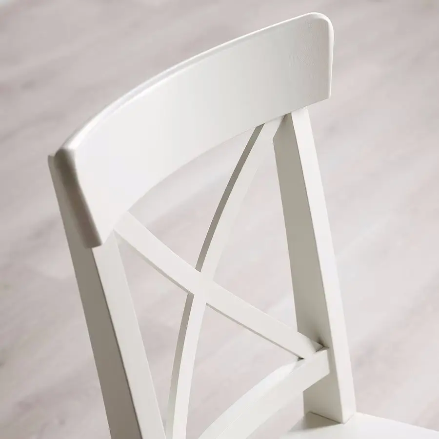 Set scaune Ikea Ingolf 4 buc (Alb) - 4