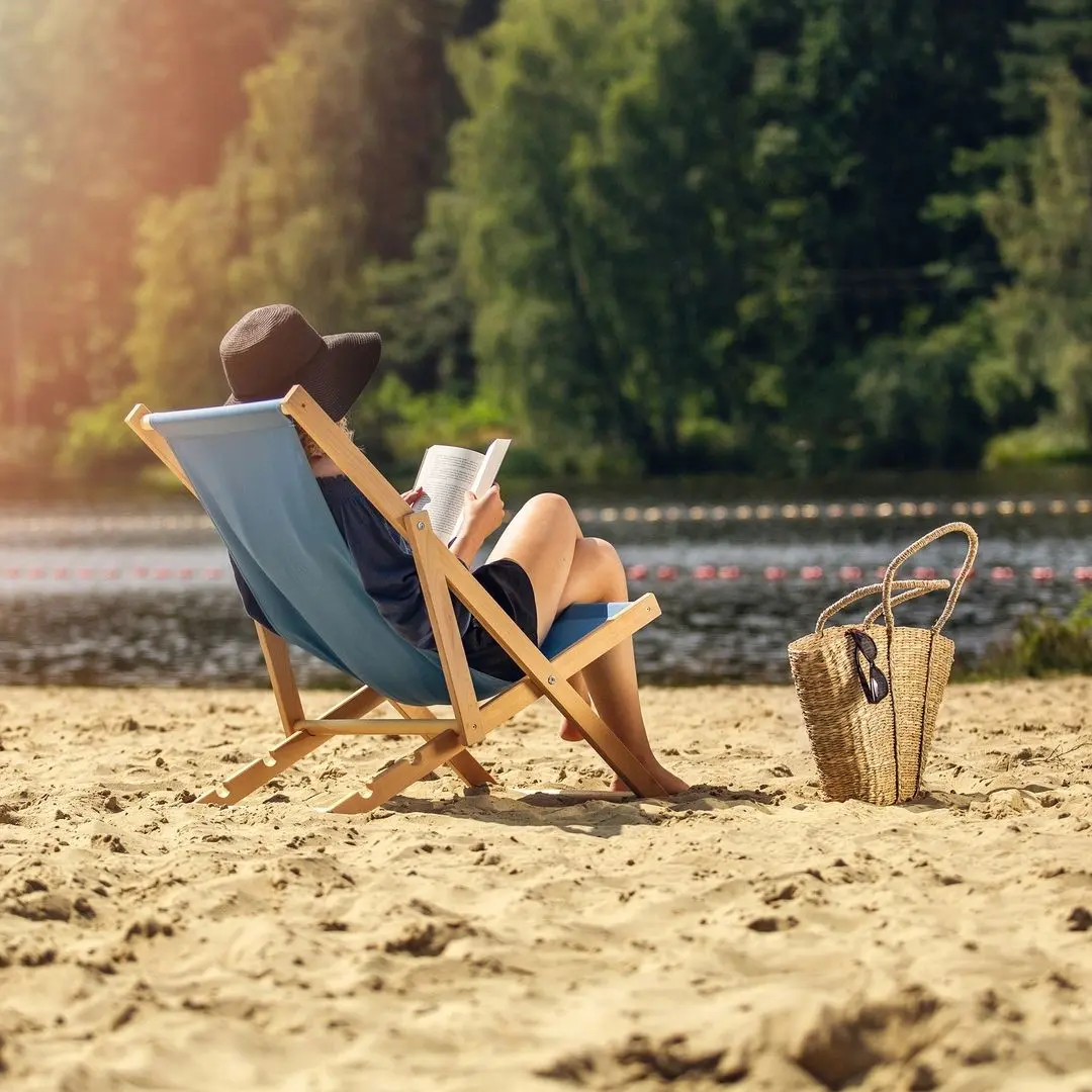 Шезлонг Enero Camp 1025469 (Blue)