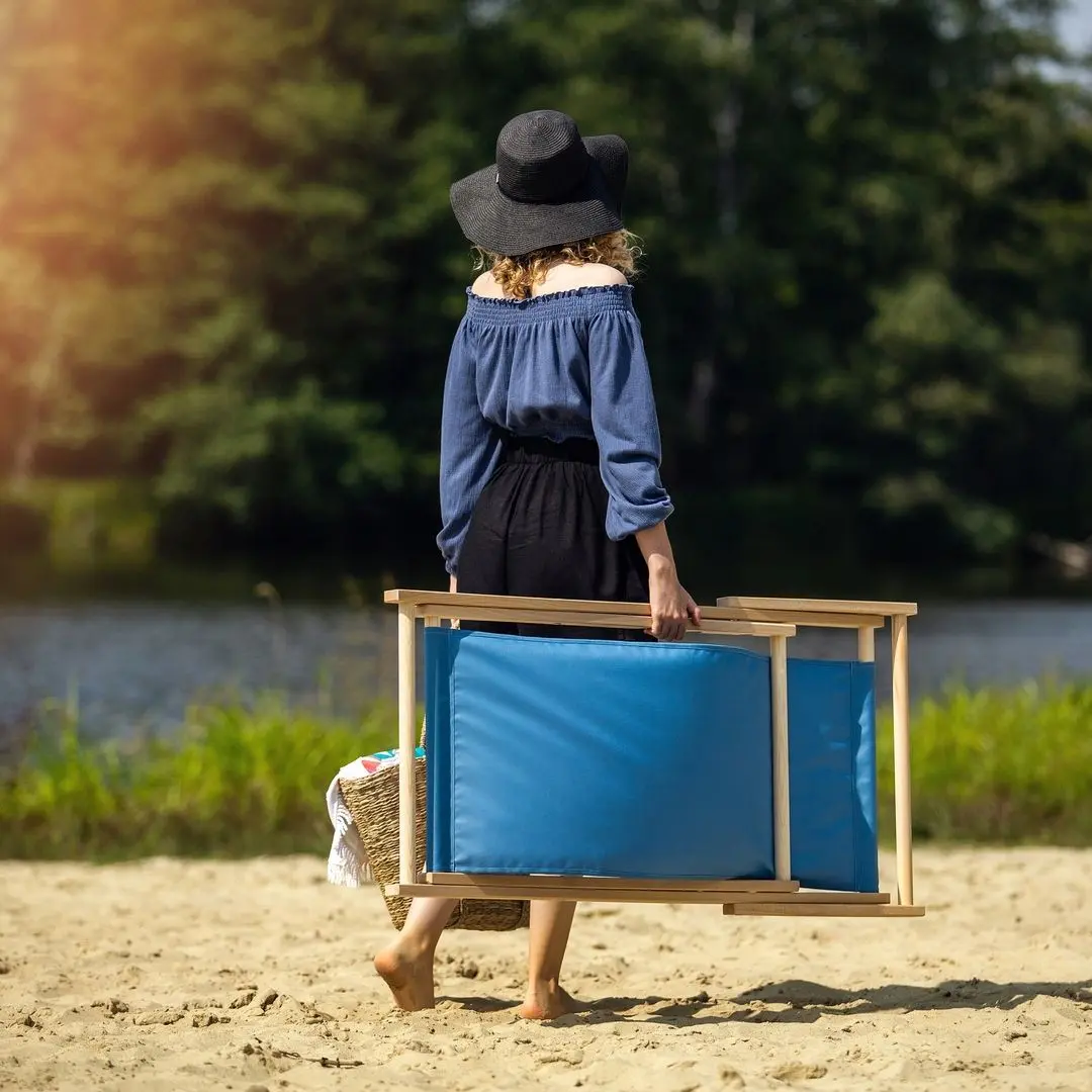 Шезлонг Enero Camp 1025469 (Blue)