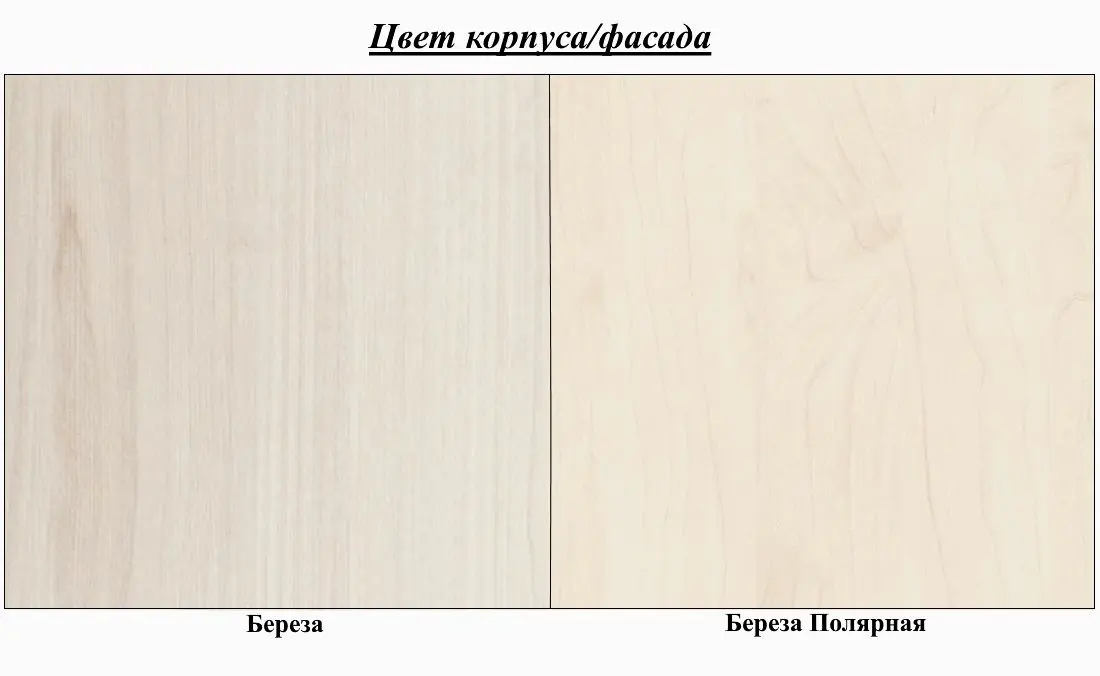 Кровать Sokme Венера Люкс 160 (Береза Полярная/Береза) - 3