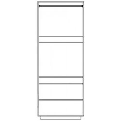 Living + Comoda Yasen Jeneva 3.35m (Graphite Grey/Craft Oak White) Thumb