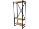 Sistem depozitare Fabulous Metal Coat Stand (Pine/Black)