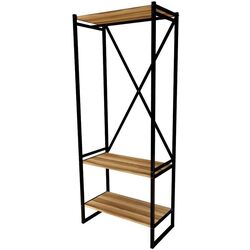 Sistem depozitare Fabulous Metal Coat Stand (Walnut/Black) Thumb