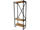 Sistem depozitare Fabulous Metal Coat Stand (Walnut/Black)