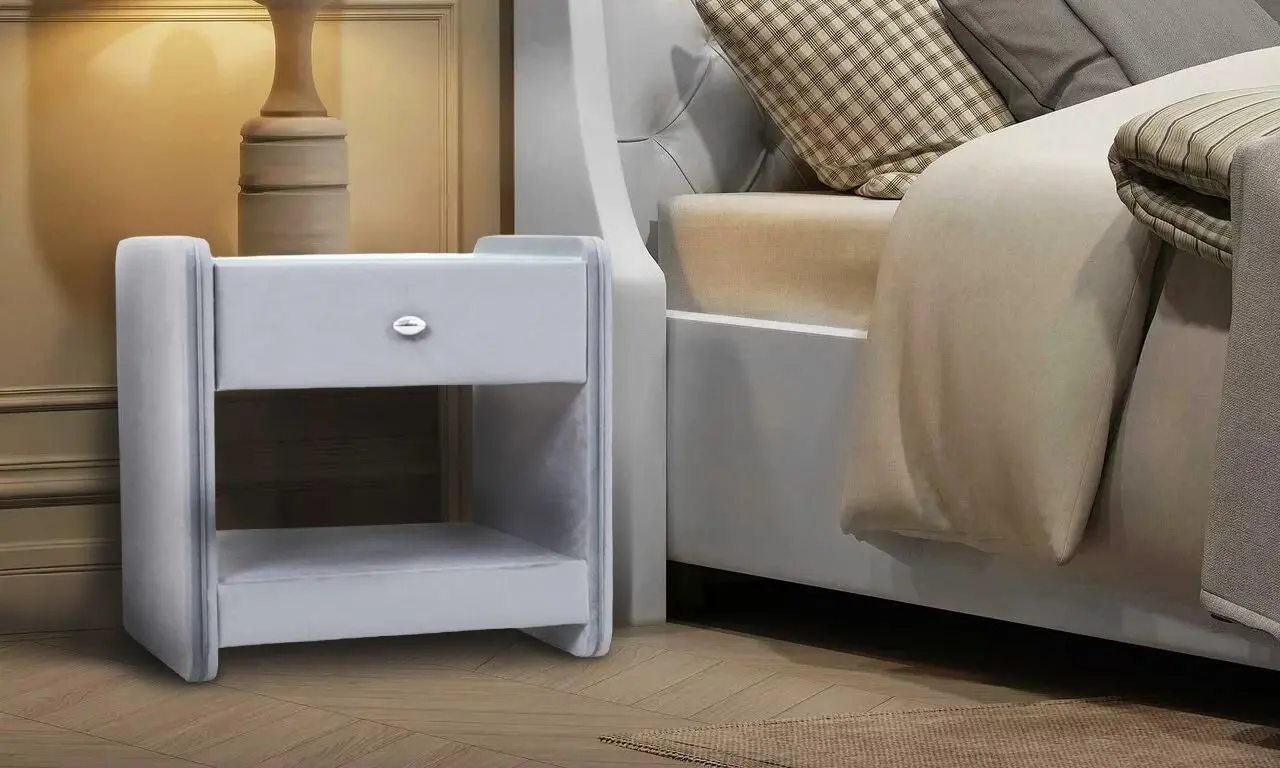 Noptiera Askona Classic 1 Sky Velvet 16 (Grey)