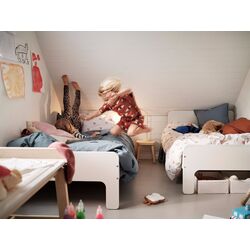 Кровать Ikea Slakt с реечным дном 80x200 (Белый) Thumb