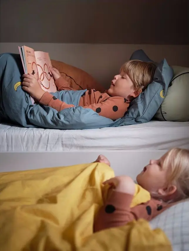 Кровать Ikea Slakt с выдвижной кроватью/с ящиками 90x200 (Белый)