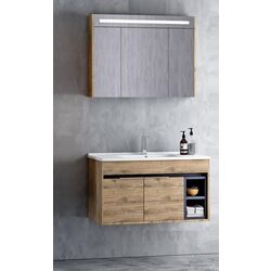 Set de mobila Nplus Accent 85 (Dorado/Anthracite)