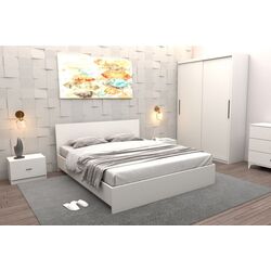 Dormitor Ideal Mobila Vista (White)