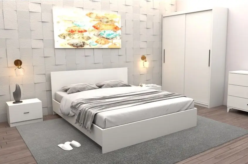 Dormitor Ideal Mobila Vista (White)