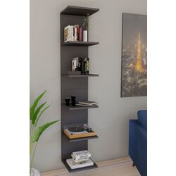Etajera suspendata Bofigo 6 rafturi (Anthracite)