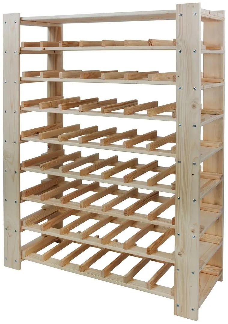 Etajera pentru sticle Axentia 133400 (Natural) - 4