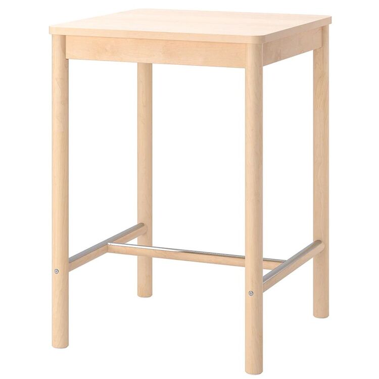 Masa de bar Ikea Ronninge 75x75 (Mesteacan)