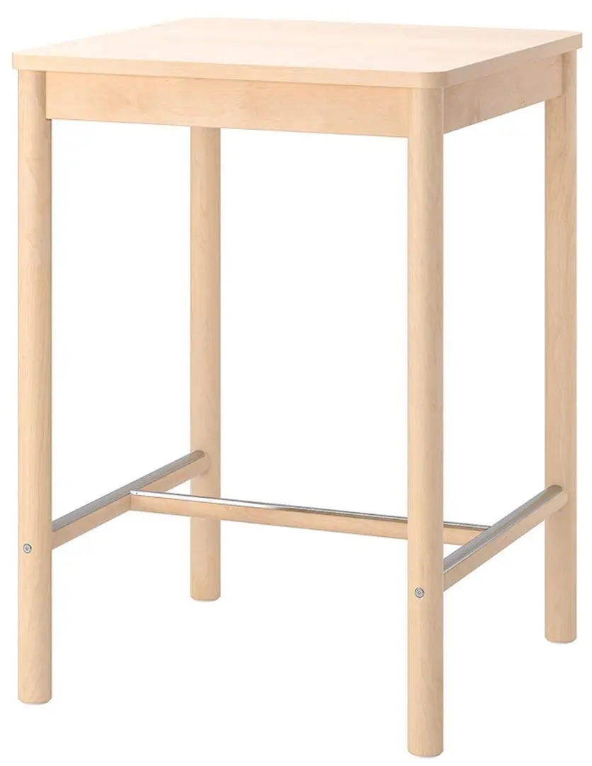 Masa de bar Ikea Ronninge 75x75 (Mesteacan)
