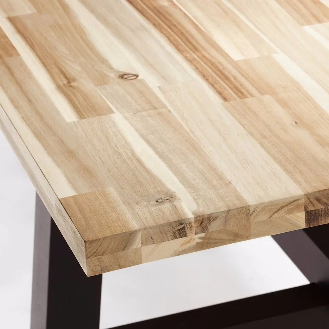 Masa Ikea Skogsta 160x81x74cm (Acacia/Negru)