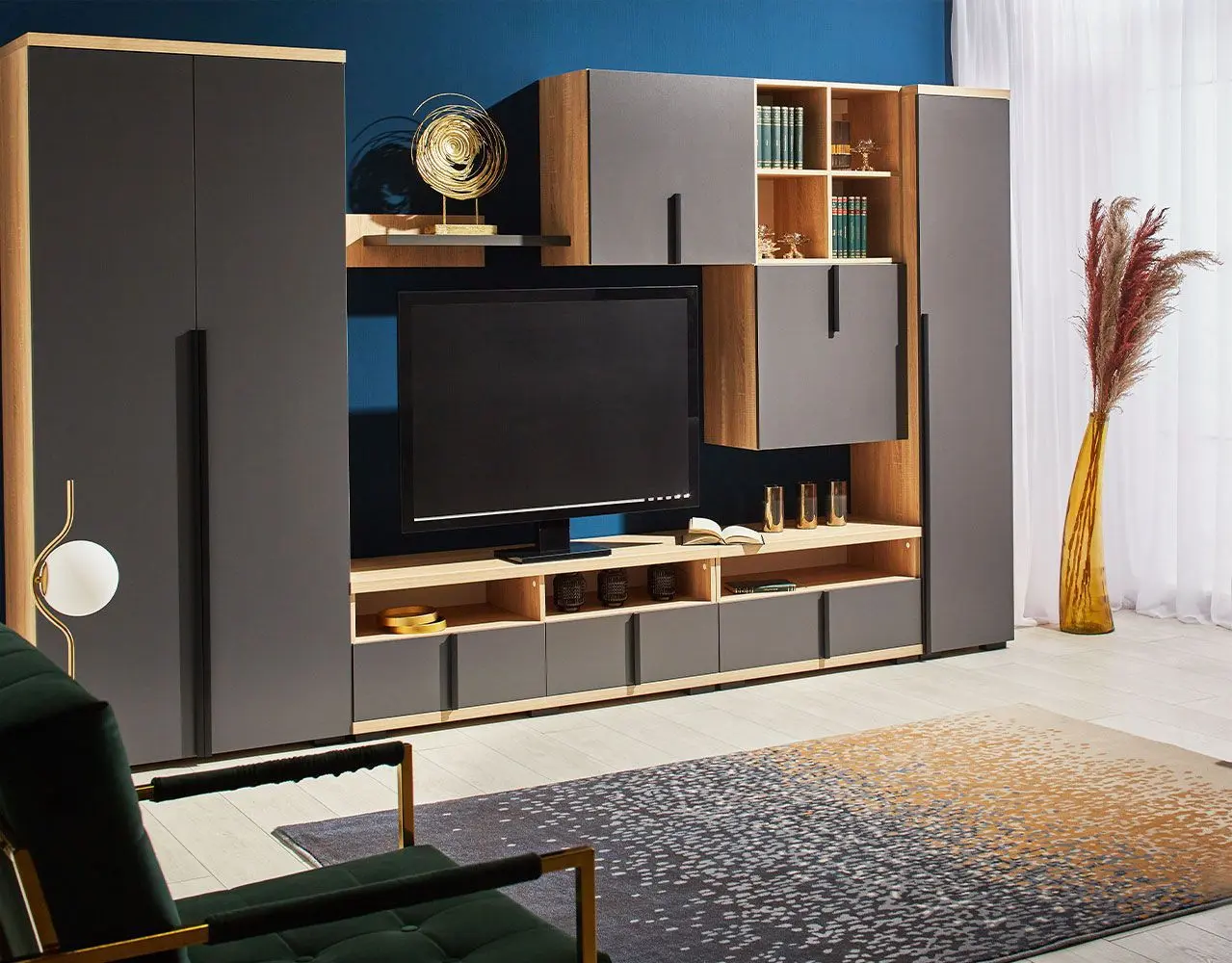 Гостиная Ambianta Duet 3.25м (Бардолино/Серый)