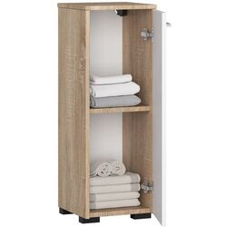 Dulap Akord Fin S30 1D (Sonoma Oak/White) Thumb