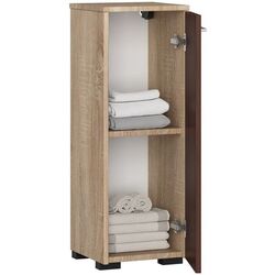 Шкафчик Akord Fin S30 1D (Sonoma Oak/Wenge) Thumb