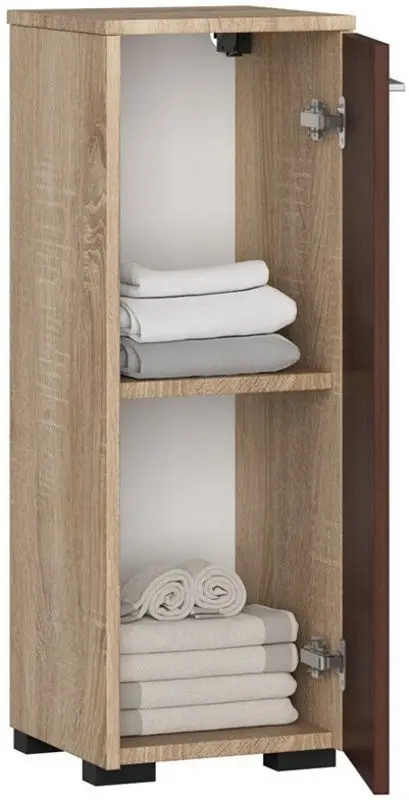 Шкафчик Akord Fin S30 1D (Sonoma Oak/Wenge)