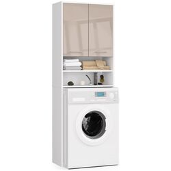 Dulap Akord Fin 2D (White/Cappuccino Gloss) Thumb