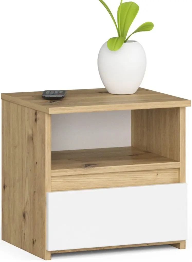 Noptiera Akord CL1 1SZ (Artisan Oak/White)