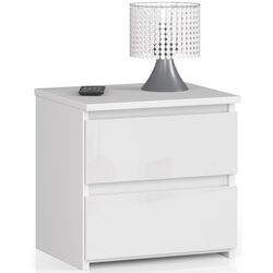 Noptiera Akord CL2 2SZ (White/White Gloss) Thumb
