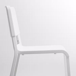 Set scaune Ikea Teodores 4 buc (Alb) Thumb