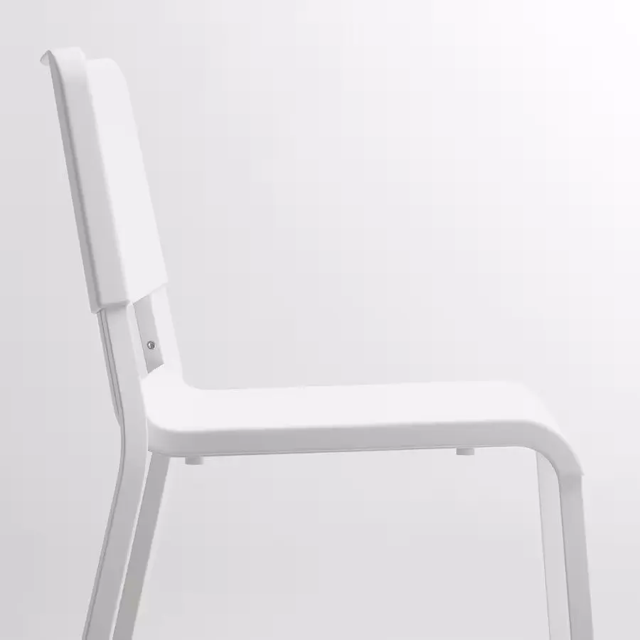 Set scaune Ikea Teodores 4 buc (Alb)