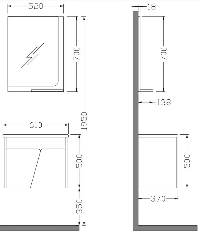Set de mobila Nplus Rio 61 (Berlin) - 2