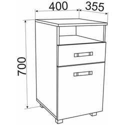 Тумба Ambianta Bruno 0.4 Thumb