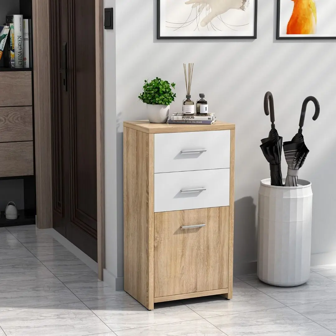 Tumba Costway JV10153 (Natural/White)