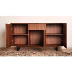 Tumba Fabrik Home Harvey (Stone Walnut/Black) Thumb