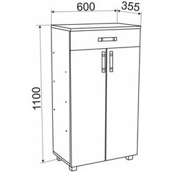 Тумба для обуви Ambianta Bruno 0.6 Thumb