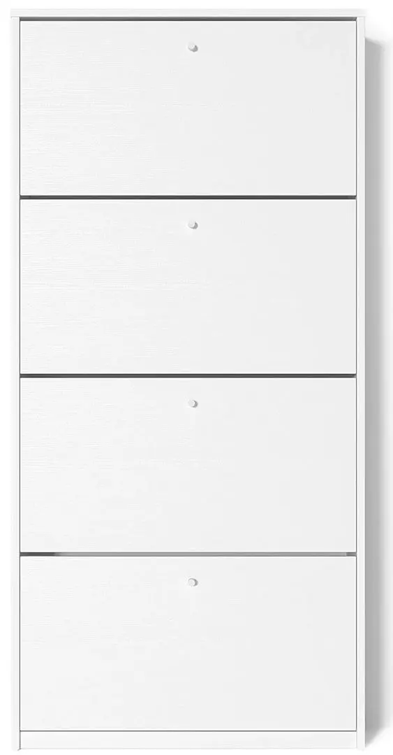 Tumba pentru incaltaminte Fabrik Home 4D 800 (Ash White)