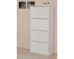 Tumba pentru incaltaminte Fabrik Home 4D 800 (Ash White)