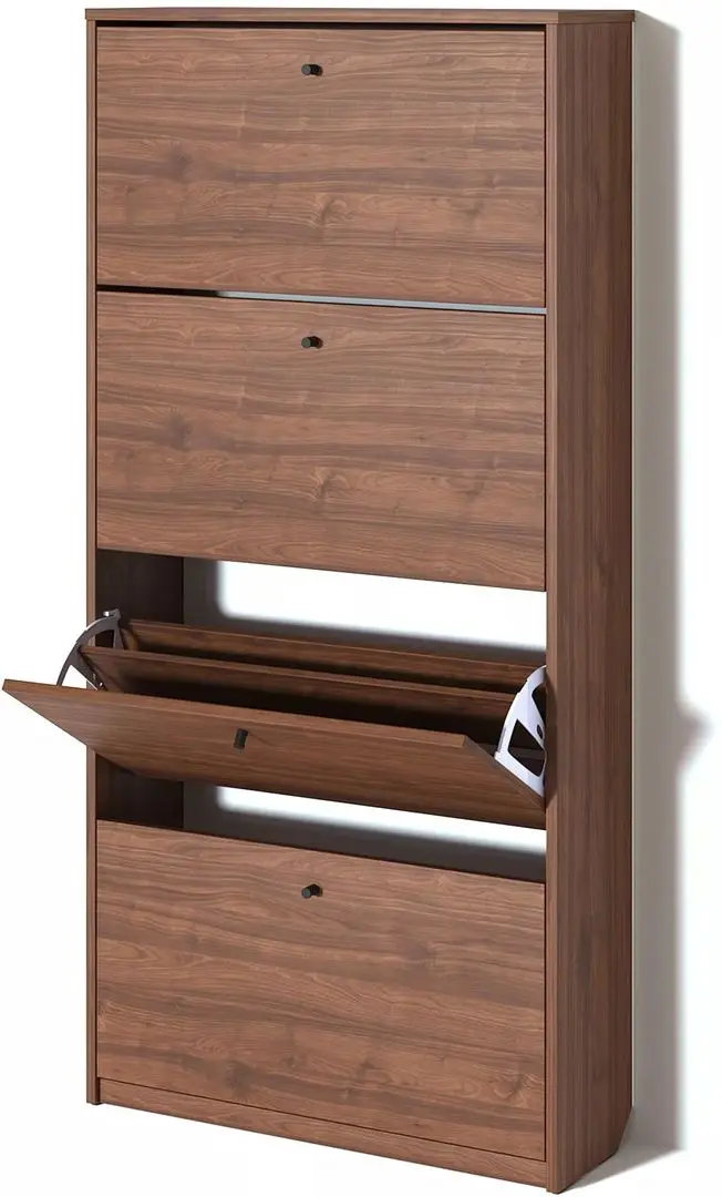 Tumba pentru incaltaminte Fabrik Home 4D 800 (Stone Walnut)