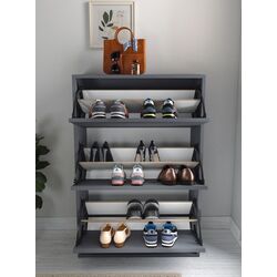 Tumba pentru incaltaminte Bofigo 3D (Anthracite) Thumb