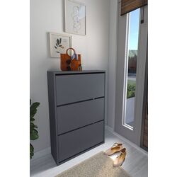 Tumba pentru incaltaminte Bofigo 3D (Anthracite) Thumb