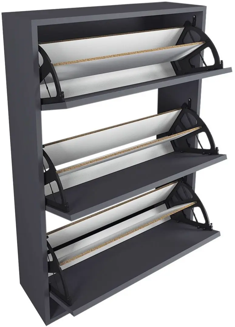 Tumba pentru incaltaminte Bofigo 3D (Anthracite)