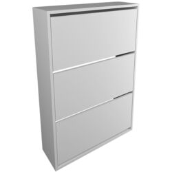 Tumba pentru incaltaminte Bofigo 3D (White) Thumb