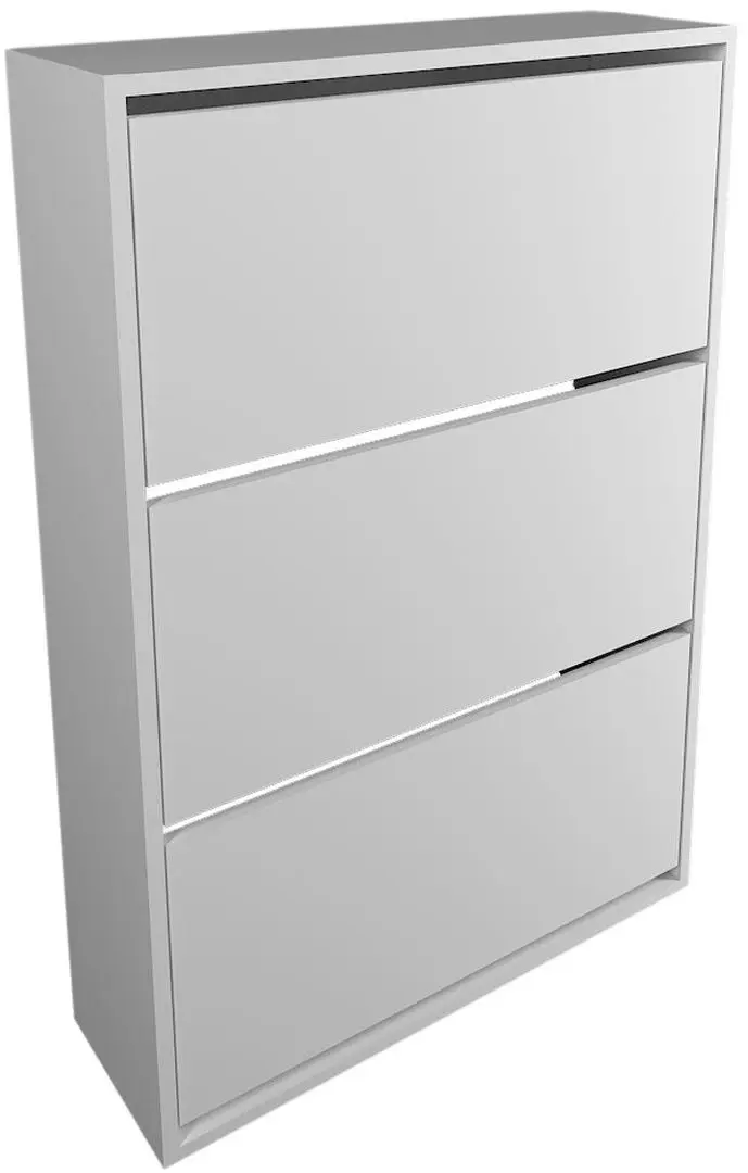 Tumba pentru incaltaminte Bofigo 3D (White)