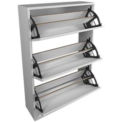 Tumba pentru incaltaminte Bofigo 3D (White) Thumb