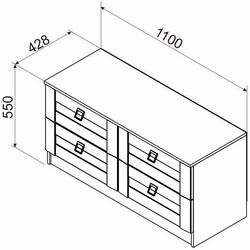 Тумба РТВ Ambianta Eldorado 1.1 Thumb